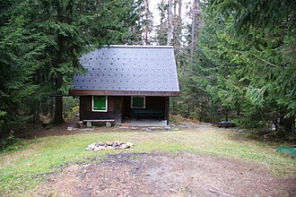 Friedrichshafener Lankhütte im November 2020