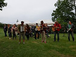 Gomera Streetband in der Arche Noah Schiltern, 25. Juli 2020