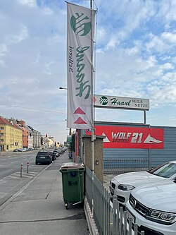 Ansicht auf der Brünner Straße 82