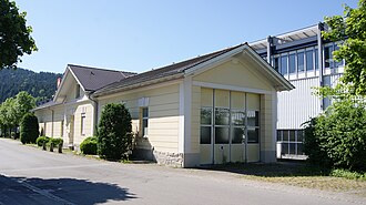 Bahnhof Kennelbach (Rückseite)