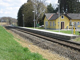 Die Haltestelle heute