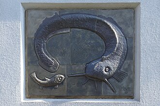 Keramikrelief "Wels"