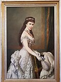 Hermann Nigg - Kaiserin Elisabeth von Österreich - 1882 (Hermesvilla)