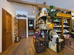 Innenansicht des Wohncafe