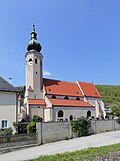 Pfarrkirche Aggsbach Markt mit spätromanischem Langhaus