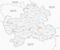 Lage von Edelhof in Zwettl