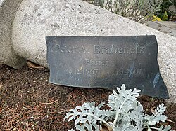 Schild für Peter Brabenetz