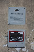 Infotafeln zur Wallnermühle (2019)